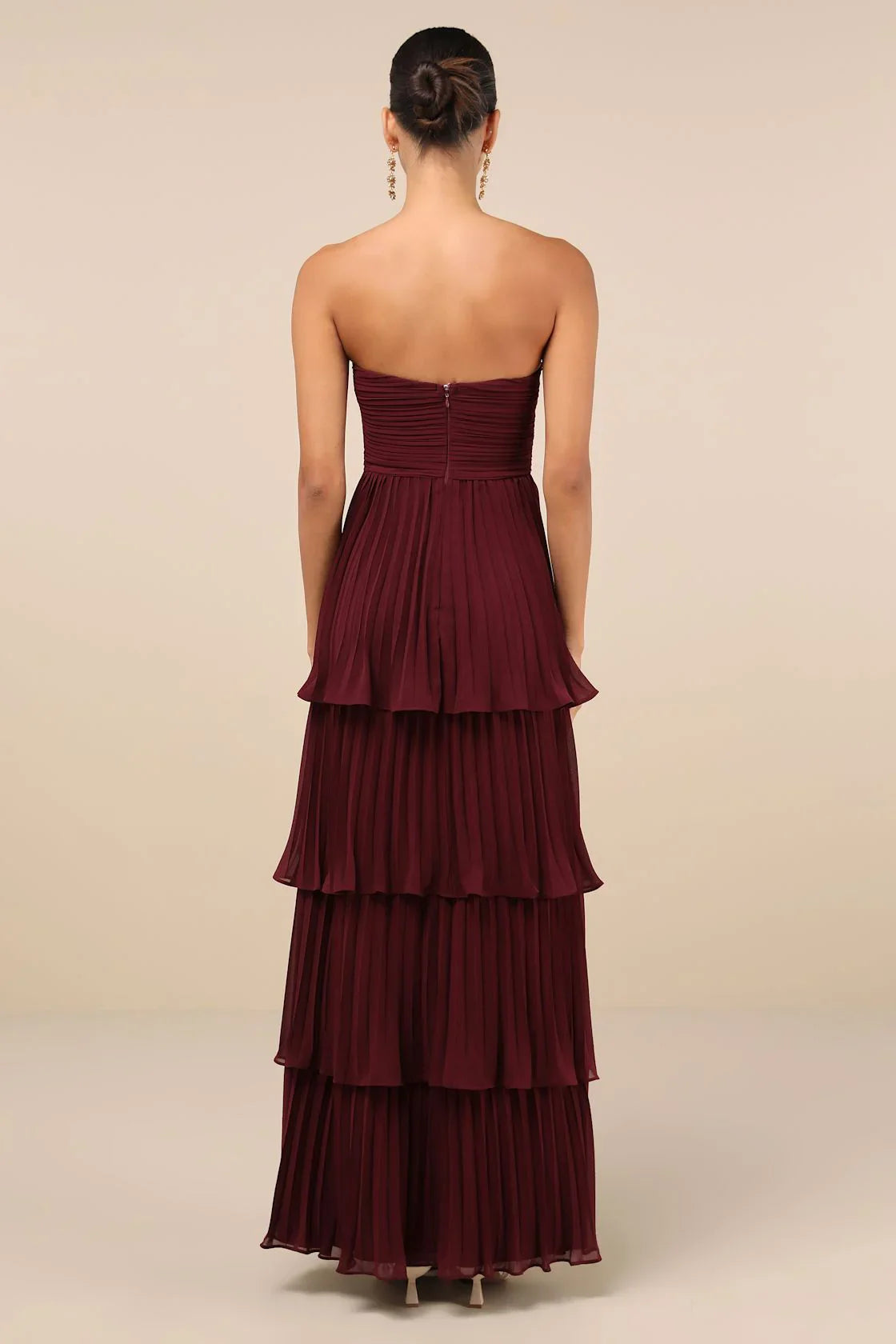 Linn | Strapless Maxi-Jurk