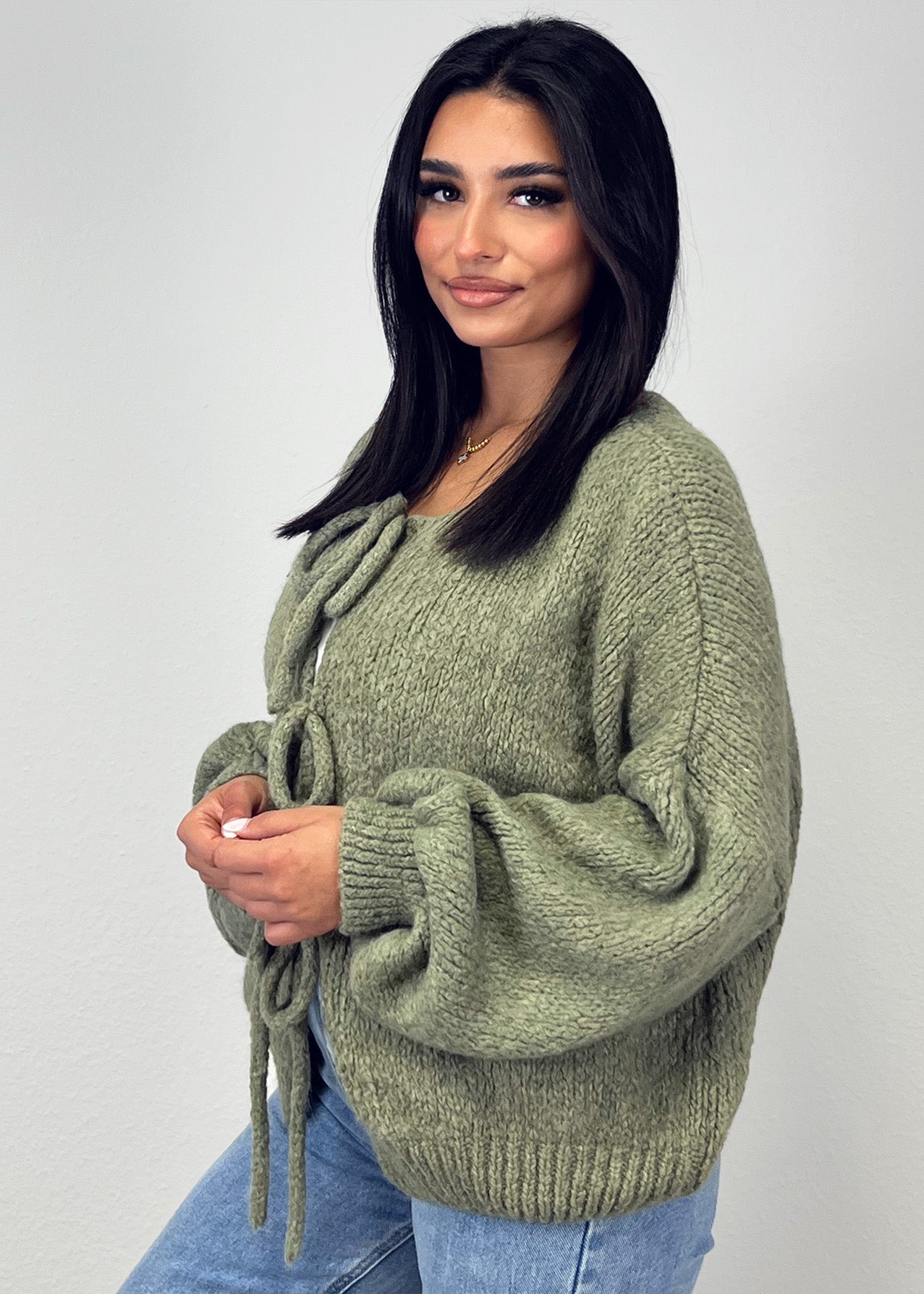 Saria - Cardigan Strikvest