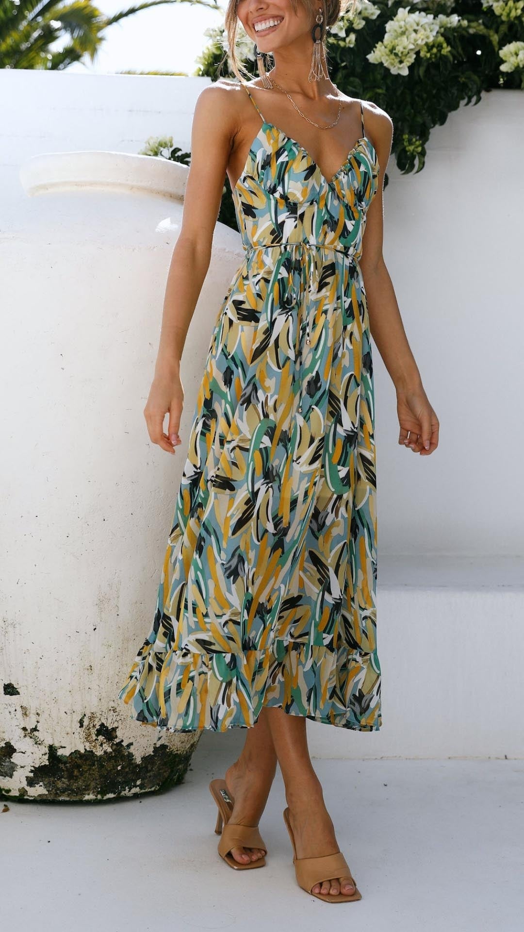 Yara | Zomerse maxi jurk