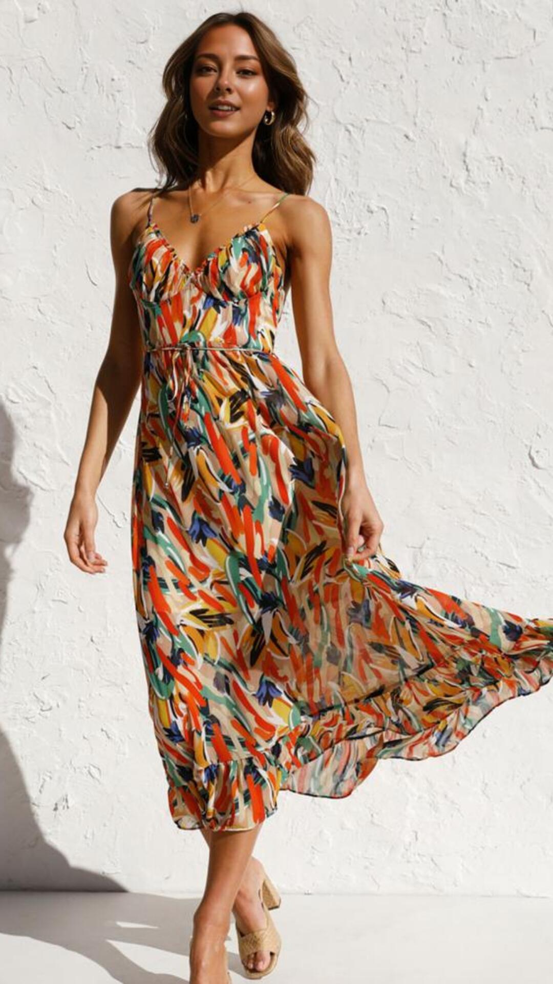 Yara | Zomerse maxi jurk